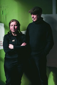 Marta Volkova en Slava Shevelenko.