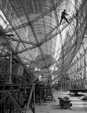 Construction of the ‘Graf Zeppelin’, Zeppelin Werke, Friedrichshafen, Germany, 1928