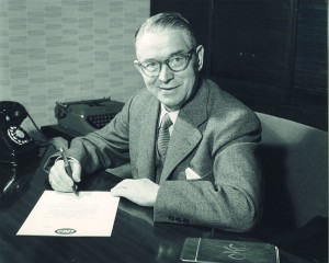 Lego-oprichter Ole Kirk Christiansen (1891-1958).